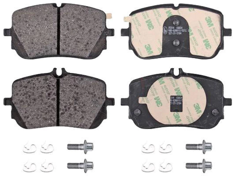 Image of A.B.S. 35314 Brake pad set not prepared for wear warning indicator Brake Pad Set,disc brake (402)