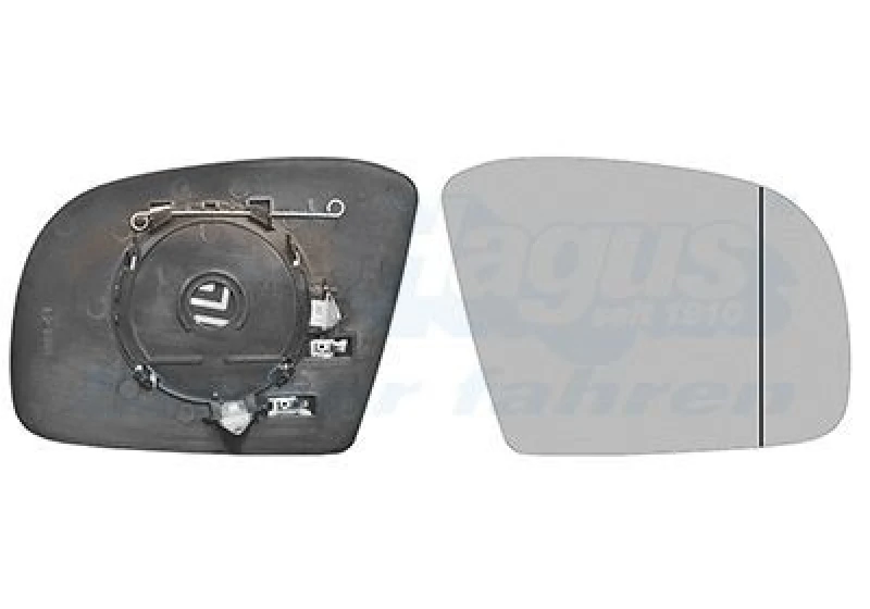 Image of VAN WEZEL Wing mirror glass VAN WEZEL 3095836