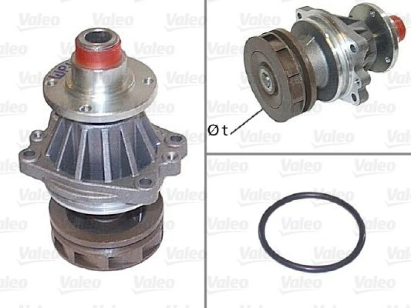 Image of Water pump VALEO 506289