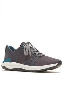 Image of Hush Puppies Basil Trainers - Navy