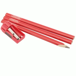 Image of Draper Carpenter's Pencil & Sharpener Set