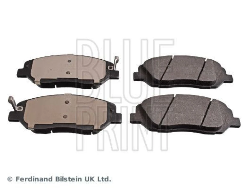 Image of Blue PRINT Brake pad set Blue PRINT ADG042167