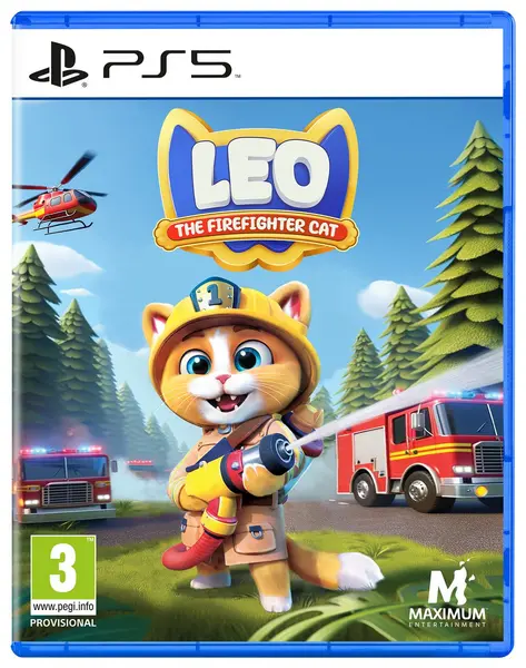 image of Leo The Firefighter Cat PS5 Game