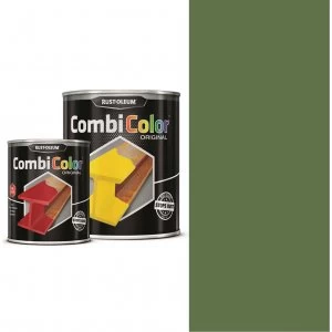 image of Rust Oleum CombiColor Metal Protection Paint Reseda Green 2.5l