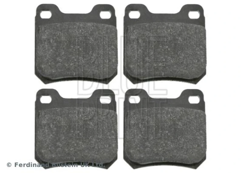 Image of Blue PRINT ADW194213 Brake pad set Rear Axle Brake Pad Set,disc brake (402)