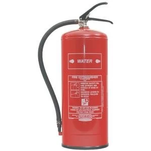 image of Fire Extinguisher Water 9 Litre Certified to BS EN3, combats Class A