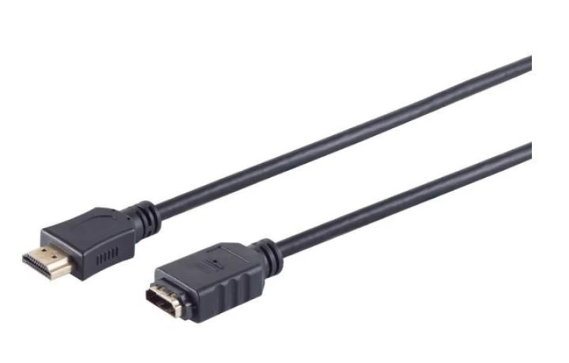 Image of Microconnect HDMI High Speed extension cable. 0.5m