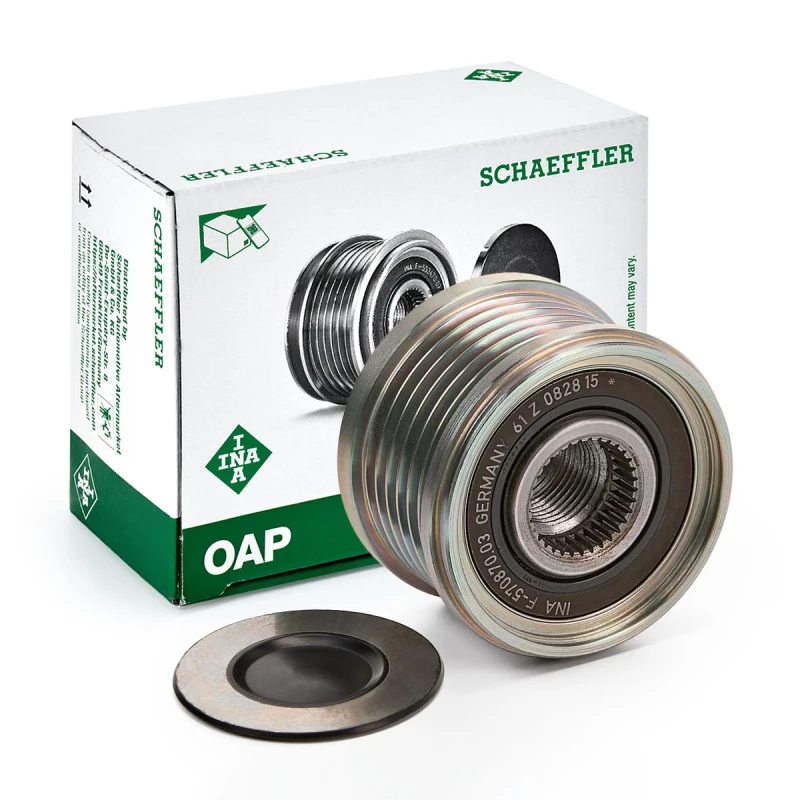 Image of INA 535 0247 10 Freewheel Clutch Requires special tools for mounting Freewheel Clutch,alternator (1390)
