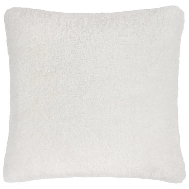 Image of Yard Olann Faux Shearling Polyester Filled Cushion Ecru