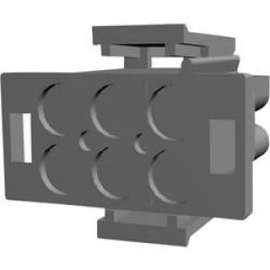 Image of Pin enclosure cable Universal MATE N LOK Total number of pins 6 TE Connectivity 1 480704 0 Contact spacing 6.35mm 1