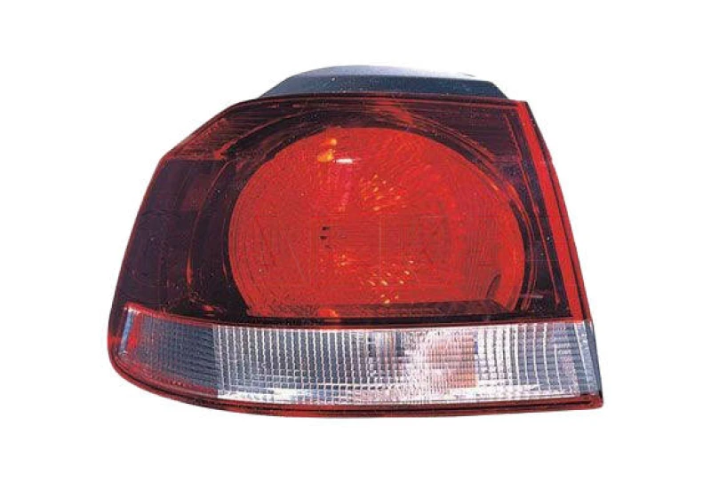 Image of ALKAR 2211137 Rear light Outer section, without bulb holder, Left, WY21W, Housing with Black interior Combination Rearlight (391)