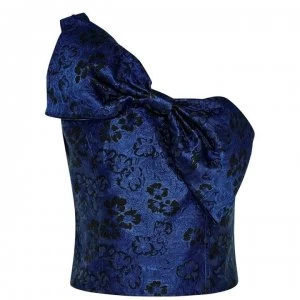 Image of Jack Wills Bevendean Bow Top - Blue