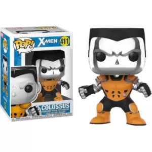 Image of Marvel X-Force Colossus Silver Chrome EXC Pop! Vinyl Figure