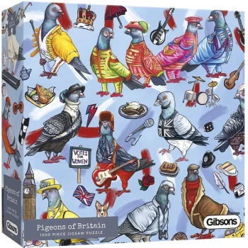 Image of Pigeons of Britain Jigsaw Puzzle - 1000 Pieces