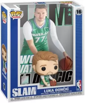 NBA Slam - Luca Doncic (Pop! NBA Cover) - vinyl figurine no. 16 Funko Pop! multicolor