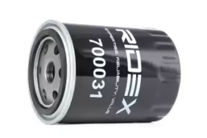 Image of RIDEX Oil filter VW,AUDI,FORD 7O0031 028115561B,1037150,1085801 Engine oil filter 1318700,3U7J6714AA,3U7J6714BA,95VW6714BB,97VW6714AA,95VW6714BB