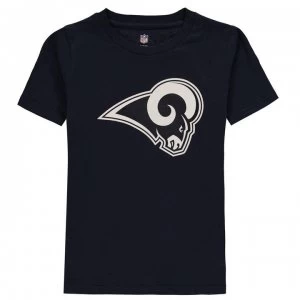 image of NFL Logo T Shirt Juniors - Rams