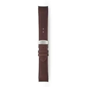 image of Elliot Brown STR-L14 Waxed Brown Tapered Leather Strap