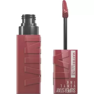 image of Maybelline SuperStay Vinyl Ink Long Lasting Liquid Lipstick Shine Finish 47ml (Various Shades) - 40 Witty