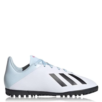 Image of adidas X 19.4 Childrens Asto Turf Trainers - White