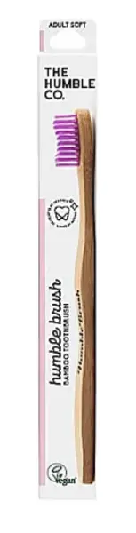 image of Humble Brush Adult Soft Purple Toothbrush