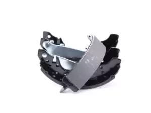 Image of TEXTAR Brake Shoes with handbrake lever 91044700 Brake Shoe Set,Brake Lining VW,AUDI,SKODA,POLO (9N_),Polo Schragheck (6R1, 6C1),GOLF III (1H1)