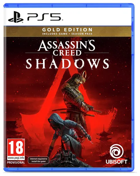 image of Assassins Creed Shadows Gold Edition PS5 Game