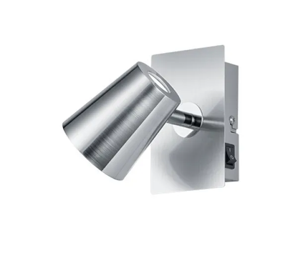 Image of Narcos Modern Single Spotlight Nickel Matt 3000K