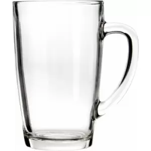 Image of Clear Tall Glass Mugs - Set of 4 - Premier Housewares