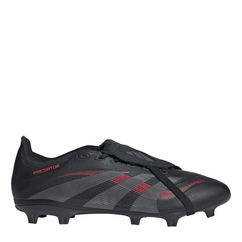 Image of adidas Predator League Fold-Over Tongue Firm Ground Football Boots - Black 10.5