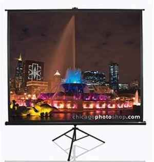 image of Elite Screens 92" T92UWH Freestanding Projector Screen