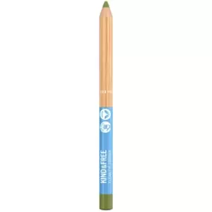 image of Rimmel London Kind & Free Clean Eyeliner Pencil 1.1g (Various Shades) - 004 Soft Orchard Green