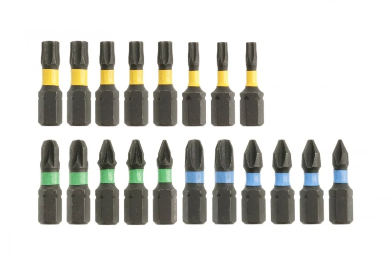 Image of Hogert Technik HT1S698 Screwdriver Bit Tool Steel Tool Steel Screwdriver Bit (5514)