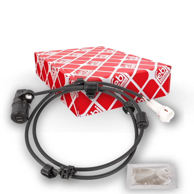 Image of FEBI BILSTEIN 170378 ABS Sensor Rear Axle Right Sensor,wheel speed (412)