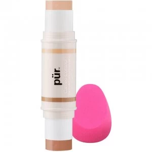 image of PUR Cameo Stick Dual Ended Contour Stick with Contour Blending Sponge 8.6g - Light