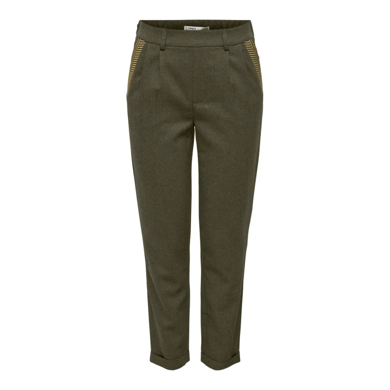 Image of Only Womens Trousers Only Onlnicola Em Loose Marron Female L