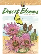 image of creative haven desert blooms coloring book