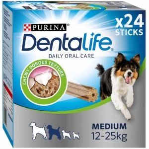 image of Dentalife Adult Medium Dog Chew 24 Sticks 552g