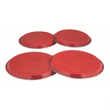 Image of Zodiac Colours Hob Cover Pack 4 Red