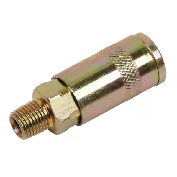 Image of Genuine SEALEY ACX01 Coupling Body Male 1/4BSPT Single