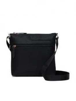 image of Radley Pocket Essentials Small Zip Top Cross Body Bag - Black, Women