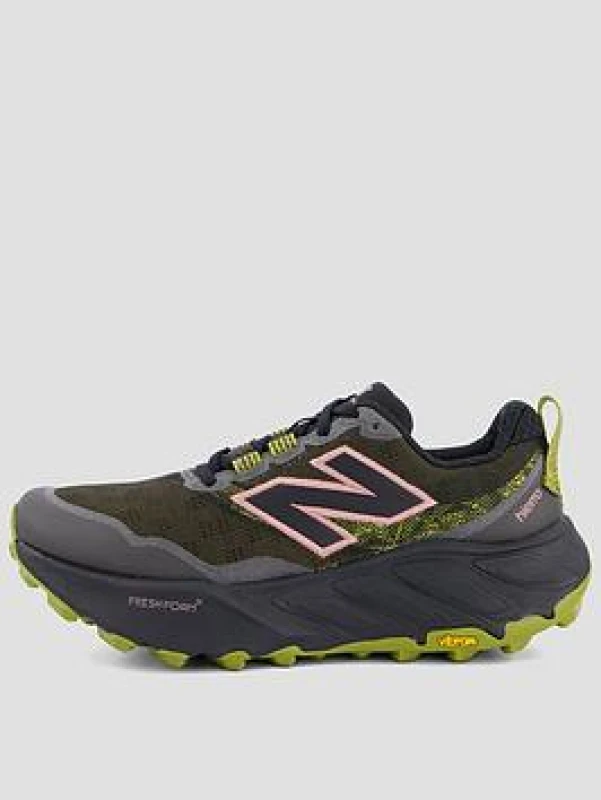 Image of New Balance Womens Hierro Off-Road Trail Running Shoes - Black Female 4