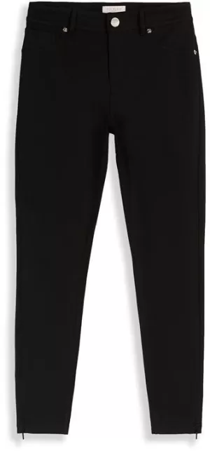 Image of Ted Baker Skinny Zip Cuff Ponti Jeggings
