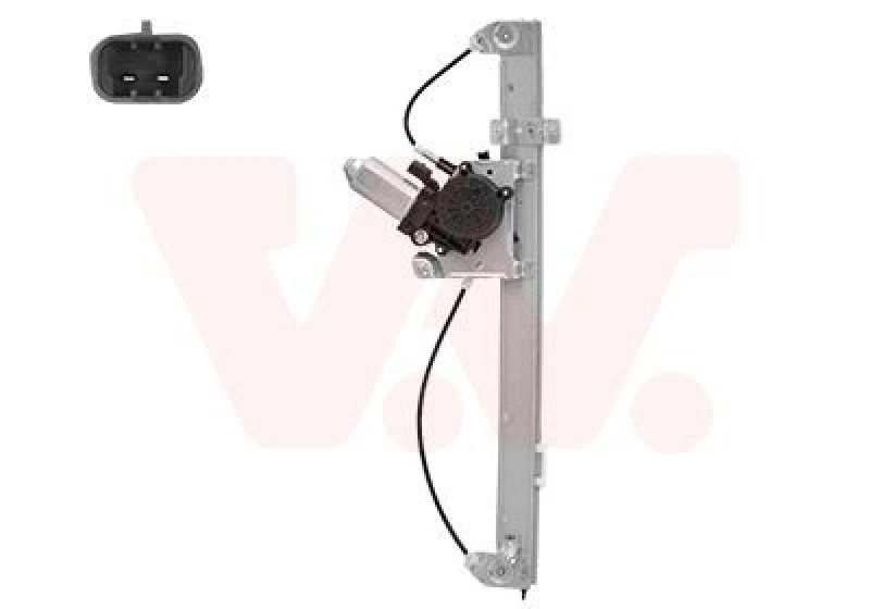 Image of VAN WEZEL Window regulator VAN WEZEL 0981264
