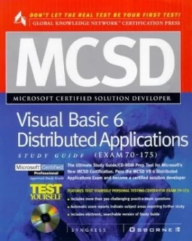 Image of Mcsd Visual Basic 6 Distributed Applications Study Guide exam 70-175 by Inc Syngress Media Book