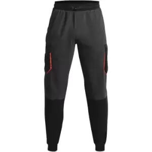 Image of Under Armour Project Rock Microfleece Jogging Pants Mens - Grey