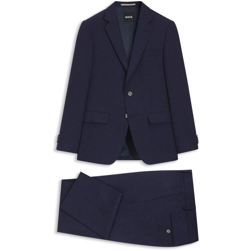 Image of Boss HBB Huge 2Pc Suit Sn63 Dark Blue 404 male 44 (54)