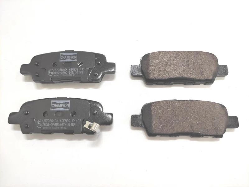 Image of Brake pad set CHAMPION 572501CH