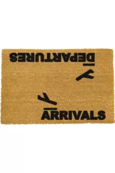 image of Arrivals and Departures Doormat