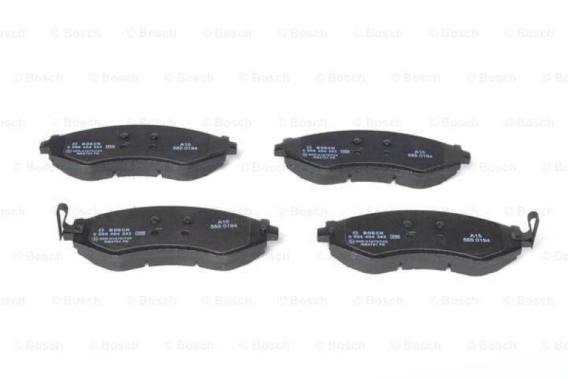 Image of Brake pad set Bosch 0 986 494 343